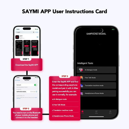 ERAZER XF35 Translation Earbuds Real Time,134 Languages Translator Earbuds Open-Ear Wireless Headphone, with Audio-Visual Future Touch Screen Translating Device for Audifonos Traductores Inglés Español Free APP Fit IOS & Android